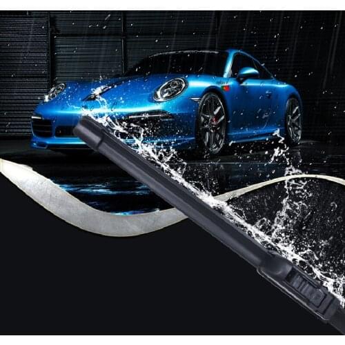 Car Windscreen Wipers U-type Soft Frameless Bracketless Rubber Windshield Blade 14'' 16'' 17'' 18'' 19'' 20'' 21'' 22'' 24'' 26