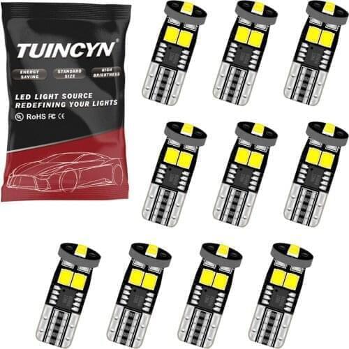 10x T10 W5W Led Bulb WY5W 194 168 Car Led Signal Lamp Interior Lights For Kia Sportage R Ceed Rio 3 4 K2 K5 KX5 Sorento Cerato