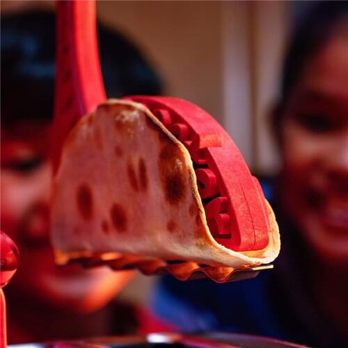 1pc Rustproof Taco Toaster Taco Shell Maker Non-Stick Burrito Making Tool Crispy Tacos Shells For Kitchen Restaurant Cooking