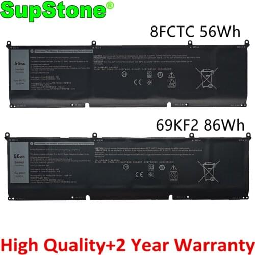 SupStone 8FCTC 69KF2 70N2F DVG8M Battery For Dell Alienware M15 M17 R3,XPS 15 9500,G7 7500,Precision 5550 P100F P45E P91F P87F00