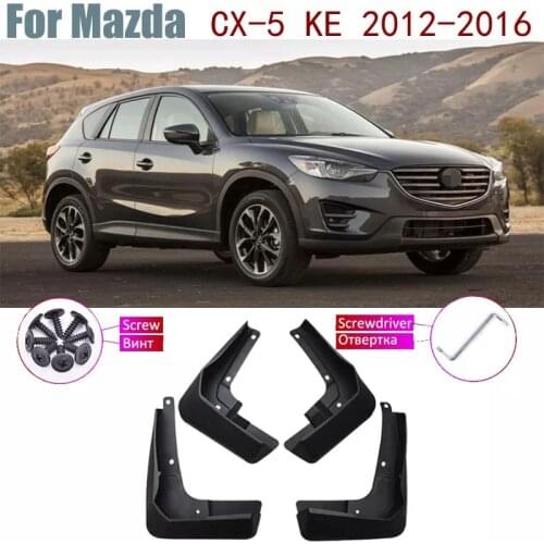 Fender Mud Flaps Guard Splash Flap Mudguards Accessories Car Mudflap For Mazda CX-5 2016~2012 MK1 KE CX5 CX 5 2015 2014 2013