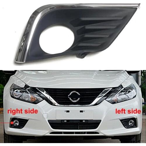 For Nissan Teana 2016 2017 2018 Front Bumper Grille Driving Lamp Cover Fog Light Cover Fog Lamp Shell