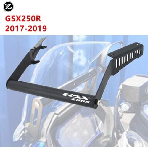 Motorcycle GPS/SMART PHONE Navigation GPS Plate Bracket Adapt Holder For Suzuki SUZUKI GSX250R GSX-250R GSX 250R 250 GSX250