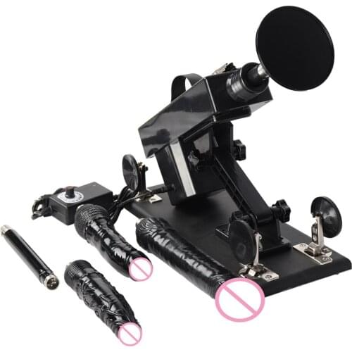 Fredorch Electric Vibrating Sex Machine Adult Toys Gun for Women and Men 3XLR Sex love Products for Couples with Different Dildo