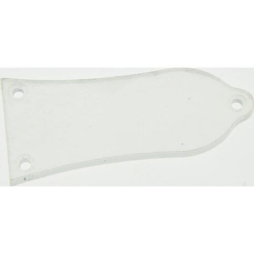 KAISH Clear Plastic LP Guitar Truss Rod Cover 3 Hole Transparent for Epiphone Les Paul