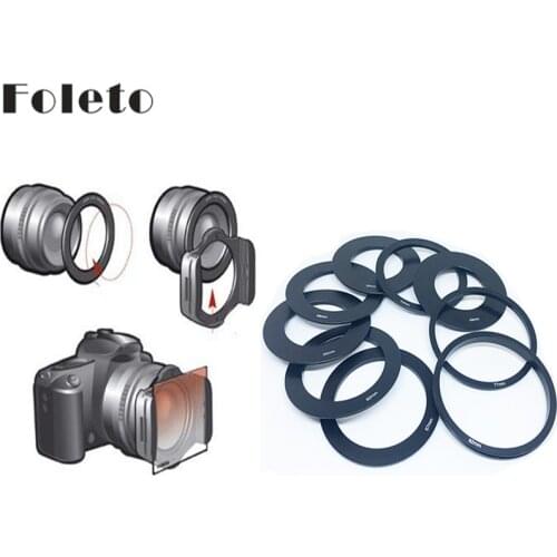 Camera Square Filter Adapter Ring Aluminum Metal Ring Lens adapter for Cokin P Series Filter Holder 49 52 55 58 62 67 72 77 82mm