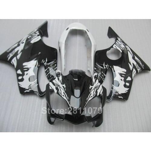 Injection mold fairing kit for Honda CBR600 F4I 04 05 06 07 white black fairings set CBR600RR F4I 2004-2007 TB03