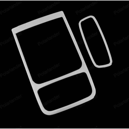 Stainless steel Roof Lights Frame Trim decoration Cover 3D Sticker For Audi A3 Car Styling