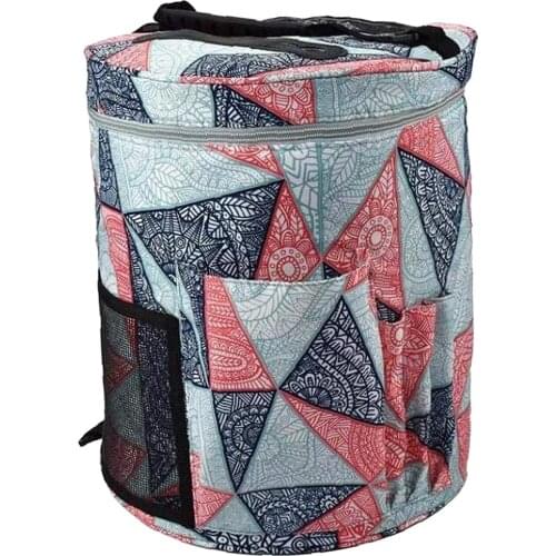 Small Knitting Bag with Pocket for Yarn DIY Needle Arts Household Sewing Weaving Accs