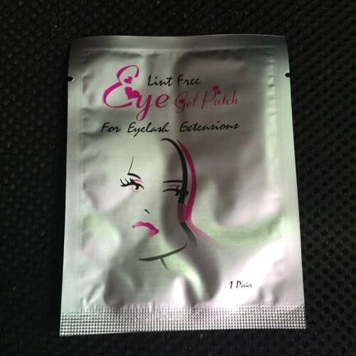 50 Pairs Permanent Makeup Grafted Eyelashes Eye Mask Patches Eyelash Extension Surface Eyelashes Paper Sticker Lsolation Pad