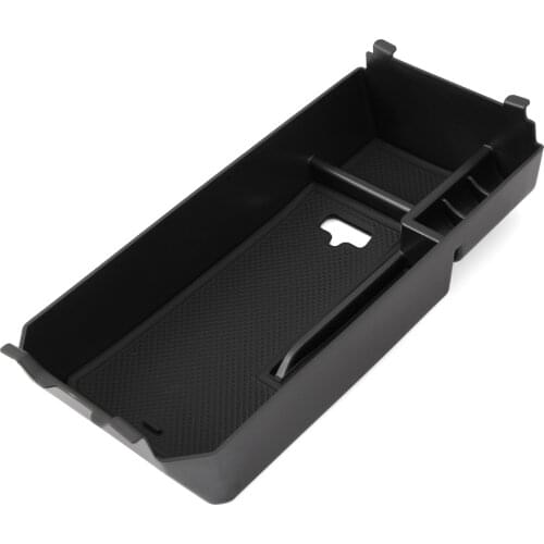 Suit for Mercedes Benz C GLC class W205 C180 200 260 2014-2016 central armrest storage container tray box organizer, car styling