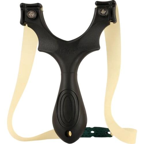 High Velocity Rubber Slingshot Catapult Pocket Outdoor Hunting Airsoft Game Sling Shot Adult Hunting Slingshot with Rubber Band