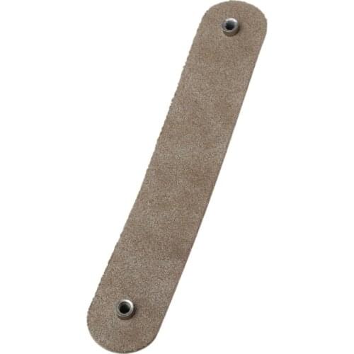 Cabinet Handle Soft PU Leather Dresser Drawer Door Knobs Pull Furniture Hardware Q0KA