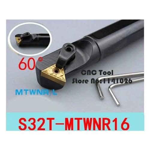 S32T-MTWNR16/ S32T-MTWNL16, 60 degrees internal turning tool ,Lathe Tool boring bar,CNC Turning Tool ,Tool Lathe Machine
