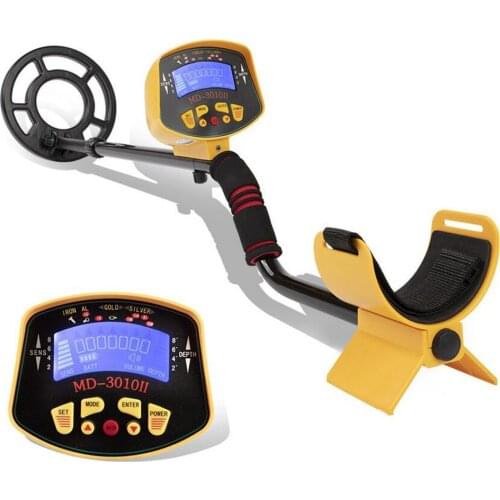 Metal Detector High Accuracy Adjustable Metal Finder with LCD Display Digital Intelligent Waterproof Underground Detector