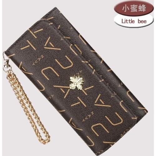 2019 New Fashion Wallet Womens Long Design Purse Two Fold More Color Clutch