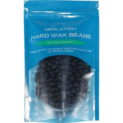 50g Waxing Bean Hair Remove Hair Removal Depilation Accessories for Salon Nostril Nasal Arm Leg Armpit Eyebrows Cleaning