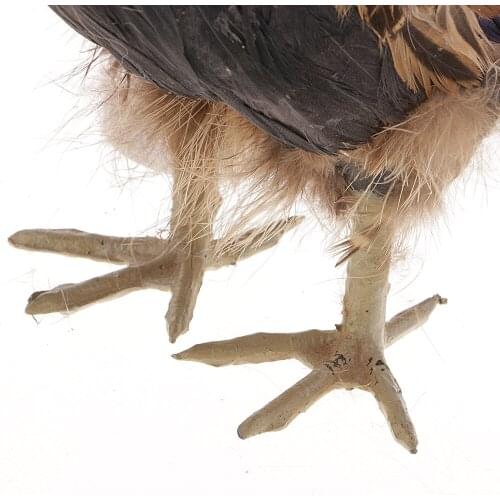 Large Realistic Feather Hen Model Decoration for Home/Office/Garden/Farmyard
