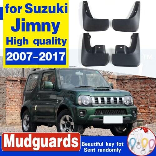 Mudguards for Suzuki Jimny 2007-2017 Mud Guards ABS Car Exterior Protect Decoration Splash Flaps Fenders Car Accessories
