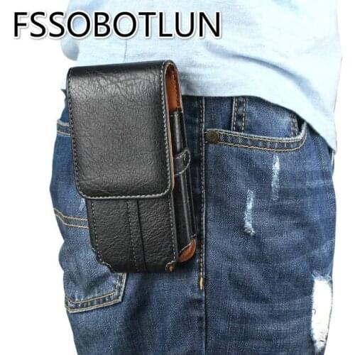 For cubot x15 Stone pattern pu Leather Men Waist Bag Clip Belt Pouch Mobile Phone Holster Case For cubot original dinosaurio