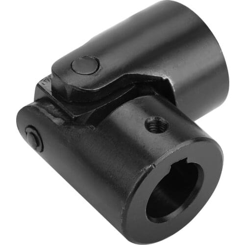 DIY Steering Universal Joint with Keyway 25*49*108mm Shaft Coupling Motor Connector U-joint High Quality
