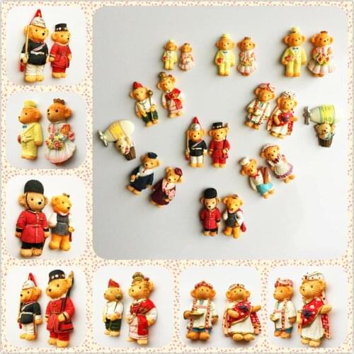 European and American ideas Fridge Magnets Tourism Souvenir Refrigerator Magnetic Sticker Collection Handicraft Gift