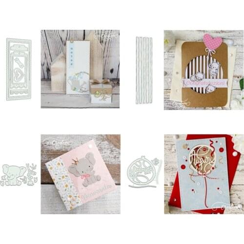 Cute Animal Metal Cutting Dies for Scrapbooking Handmade Tools Mold Cut Stencil New DIY Card Make Mould Model Craft Decoration