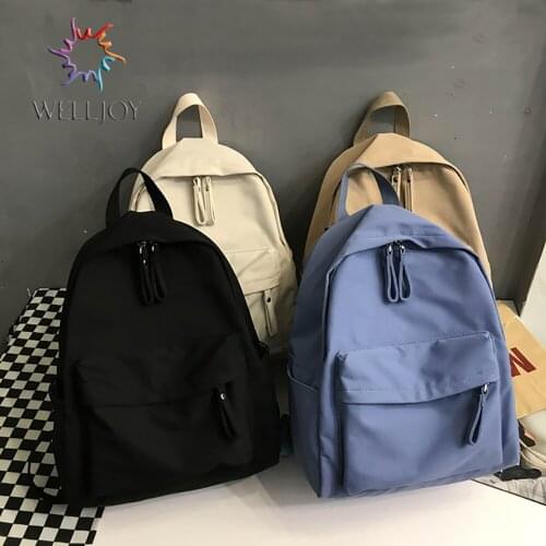 Fashion Backpack Canvas Women Backpack Anti-theft Shoulder Bag New School Bag For Teenager Girls School Backapck Female