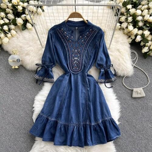 Джинсовые летние платья Mysimlochic China At AliExpress