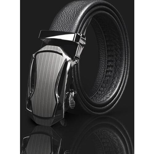 New Korean Style Trendy Belts For Young And Middle-Aged Fashion Belts With Automatic Buckle Business Trousers