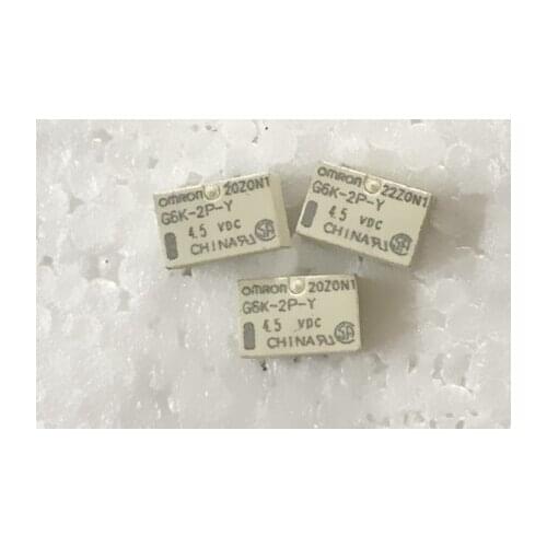 Wholesale 10pcs/lot relay G6K-2P-Y-4.5VDC