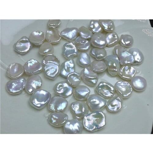 WHOLESALE 12-14mm Size Natural Real Pearls, Loose Freshwater Irregular Baroque Pearls, 30PCS/LOT