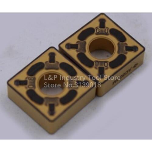 Original Plates CNC SNMG120404N-GU AC630M Carbide Inserts SNMG120404 R0.4 Cutting Blade Tool For Stainless Steel Lathe Machine