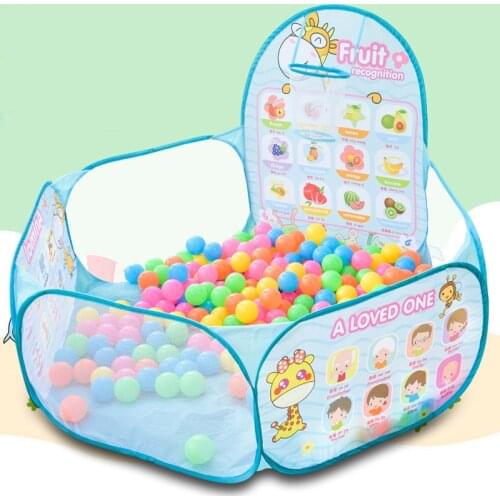 Portable Foldable Playpens Game Pool of Balls Baby Playpen Children Outdoor Indoor Ball Pool Play Tent Kids Safe for Kids Gifts