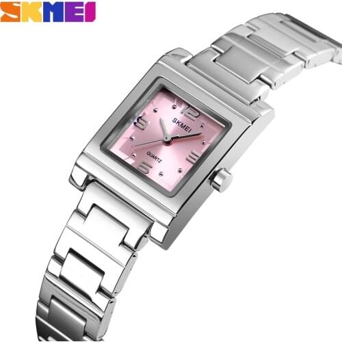 SKMEI 2021Quartz Womens Watch Small Dial Square Creative Bracelet Watches Ladies Women Wrist Watch Relogio Femininos 1388