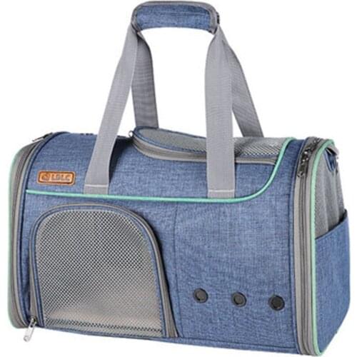 Pet Handbag Fashion Canvas Backpacks for Pet Backpack Back Dog Cats Dogs Travel Cat Carrier Pet Bag Breathable Bag