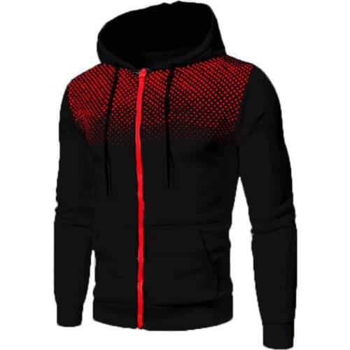 Mens Hoodies Casual Sweatshirts Men Autumn Sportswear Slim Zipper Pullover Outwear Streetwear Sweatshirt Fashion Clothing