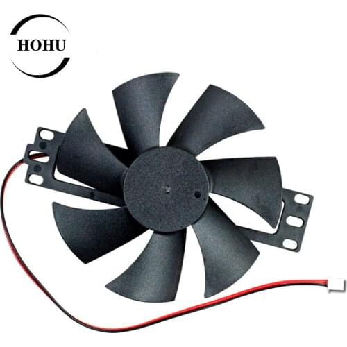 Black DC 12V Plastic Brushless Fan Cooling Fan For Induction Cooker Repair Accessories