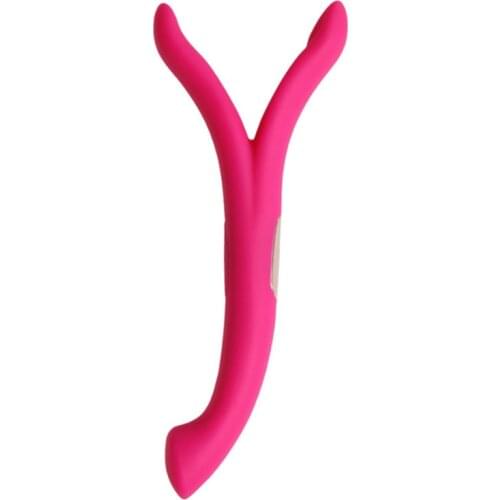 Waterproof Silicone 8 Speeds Y-shaped vibrator Dual motors Vibrators G spot Massager Sex Products Adult Sex Toys for Women