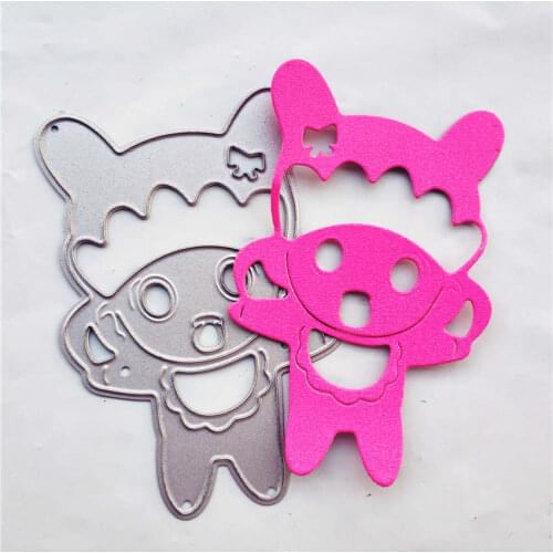 5X7.5cm pacifier baby Cutting dies metal crafts paper die-cutting /DIY embossing Easter and New Year Scrapbooking