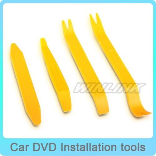 Free Shipping! car panle radio removal tool dashboard kit install tool for DVD 4pcs per set