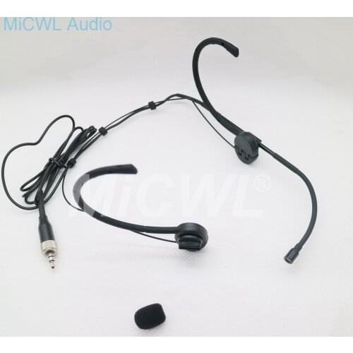 Black Beige Headset Foldable frame Microphone for Sennheiser ew300 ew500 G2 G3 G4 Wireless Belt body System PS3