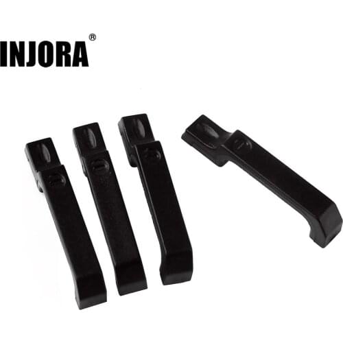 4PCS TRX4 Black Door Handle for 1/10 RC Crawler Traxxas TRX-4 D90 Axial SCX10