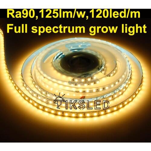 2835 Grow Light LED Grow Light Full Spectrum LED Strip Lights 2835 Chip LED Phyto Lamps For Greenhouse Hydroponic Plant Growing