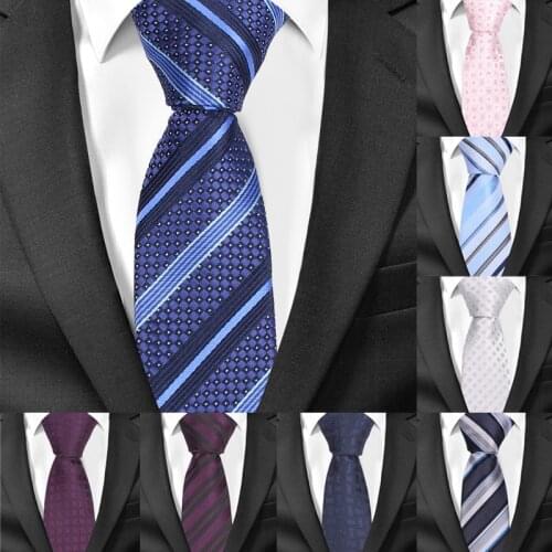 New Skinny Men Ties Classic Necktie For Suits Business Striped Mens Neck Tie Cravats 5cm Width Groom Neckties