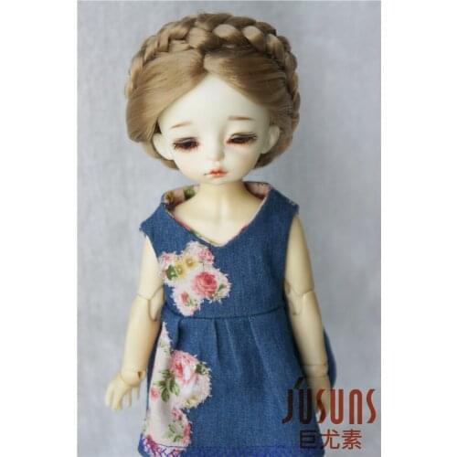 JD101 1/6 1/4 1/3 Fashion BJD Synthetic Mohair Wig YOSD MSD SD Hair Style For Size 6-7inch 7-8inch 8-9inch Doll Accessories
