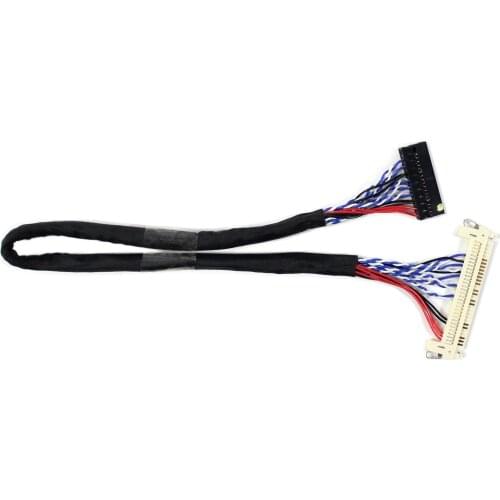 LVDS CABLE FIX-30P 1ch 8bit for 18.5inch 1366x768 M185B1 LTM185AT01 LCD Screen