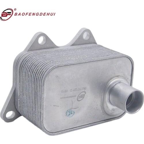 Oil Cooler For VW Jetta Passat CC Skoda Octavia For Audi A3 A4 A5 A6 Q3 Q5 1.8 2.0 Tfsi Engine 06J117021D 06J117021P 06J117021J