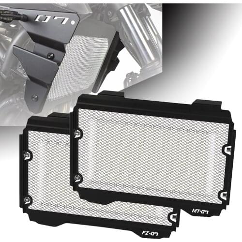 MT07 FZ07 For YAMAHA MT-07 2021 FZ-07 FZ MT 07 2020 2019 Radiator Grill Cover Oil Cooler Protection Guard Motorcycle Accessories