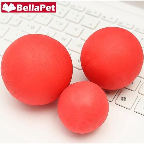 Rubber Dog Toy Ball for Large Small Dogs Pet Product Soft Dog Toys for Aggressive Chewers Dog Accessories Chihuahua PitBull